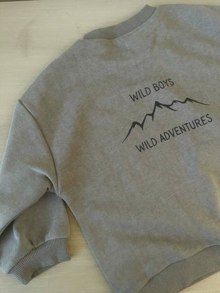 Wild boys, Wild adventures sweater