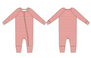 Red Stripes Zippy