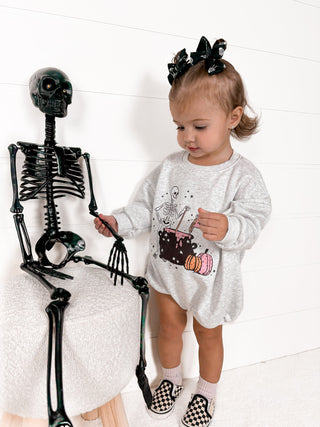 Skelly Bubble romper