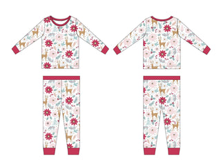 Deer Floral Set