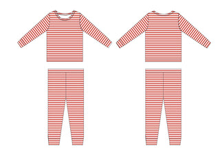 Red Stripes Set