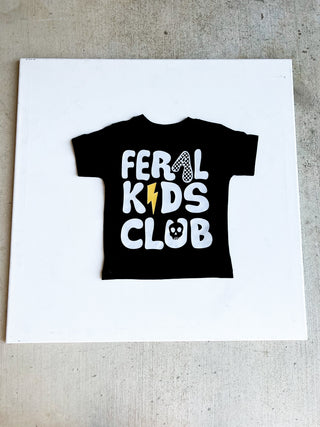 “Feral Kids Club” Graphic Tee (MTO)